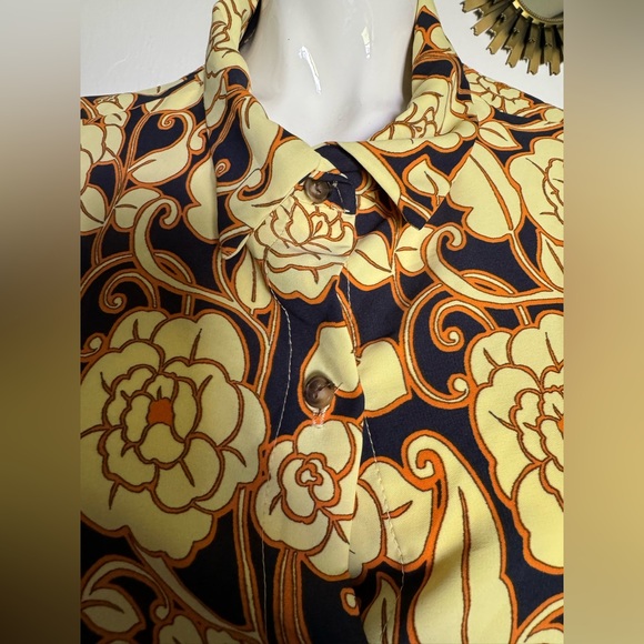 Bucket list women’s button front long sleeve top Size S - Picture 4 of 6